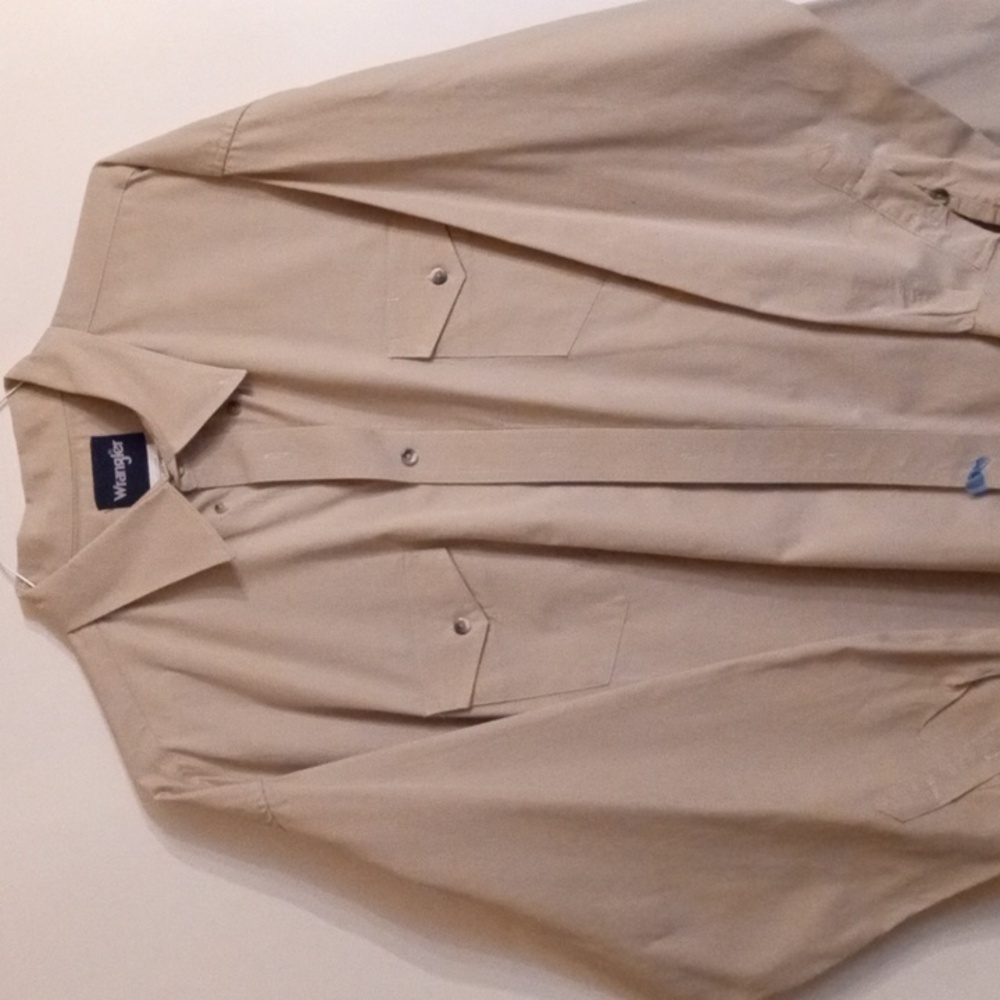 Wrangler long sleeve Western shirt